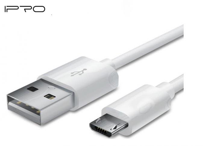 Iniezione mobile 3.0mm OD del cavo ECO TPE+ di USB del caricatore di dati del Usb di IPRO 2.1A